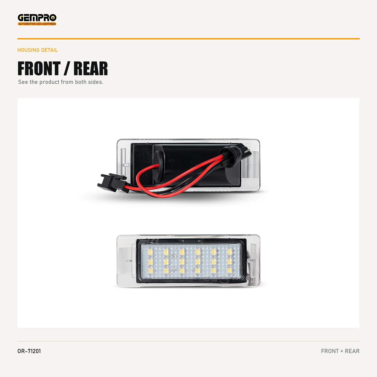 GEMPRO OR-71201 housing detail