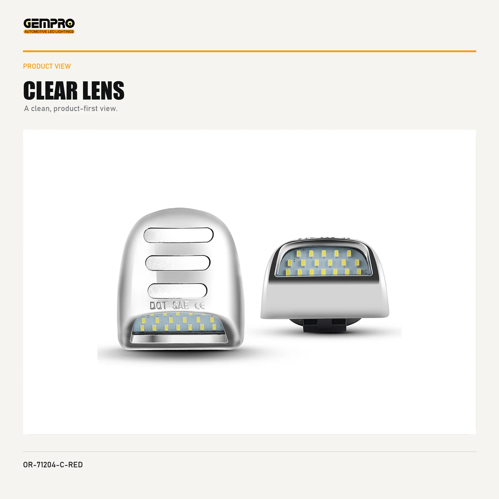 GEMPRO OR-71204-C-RED product angle view