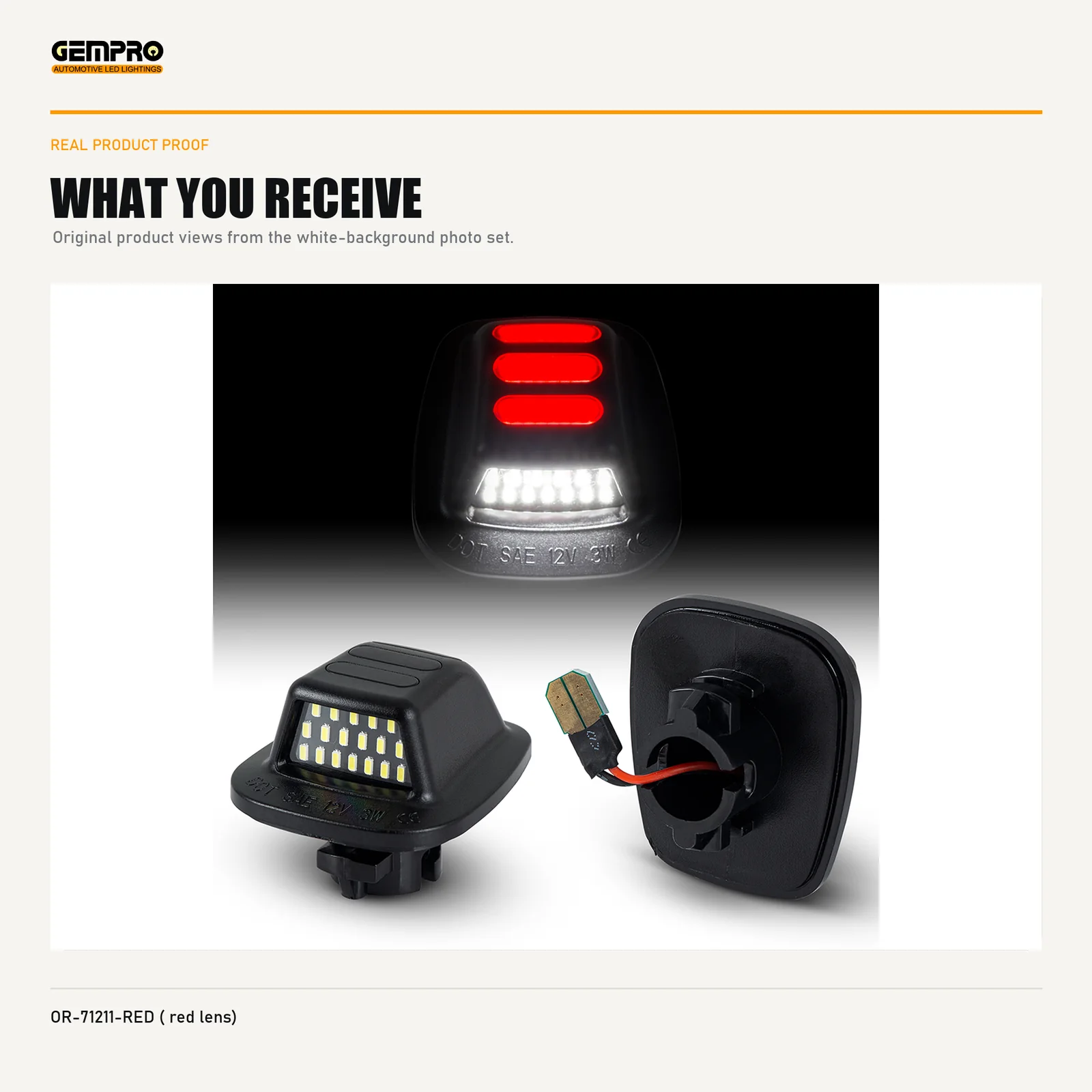 GEMPRO OR-71211-RED-RED-LENS product photo