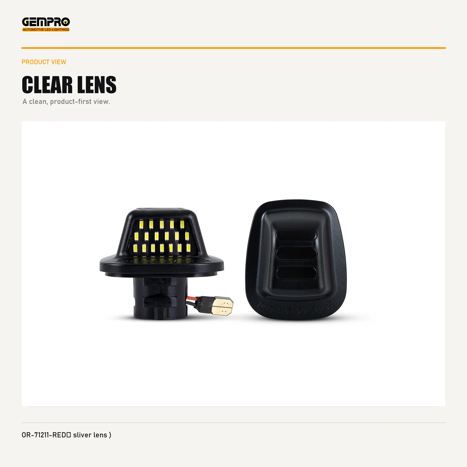GEMPRO OR-71211-RED-SILVER-LENS product angle view