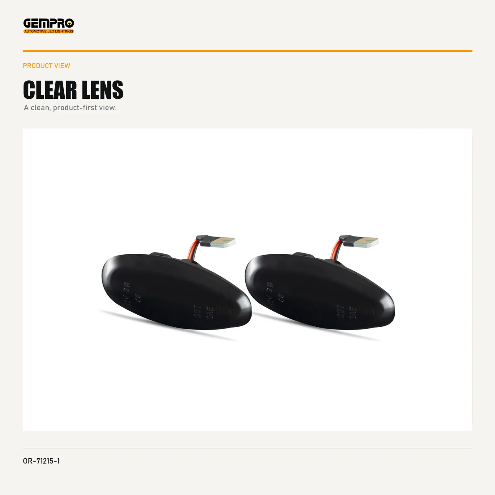 GEMPRO OR-71215-1 product angle view