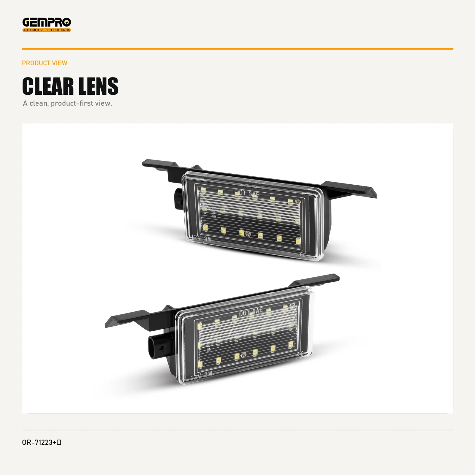 GEMPRO OR-71223+HARNESS product angle view