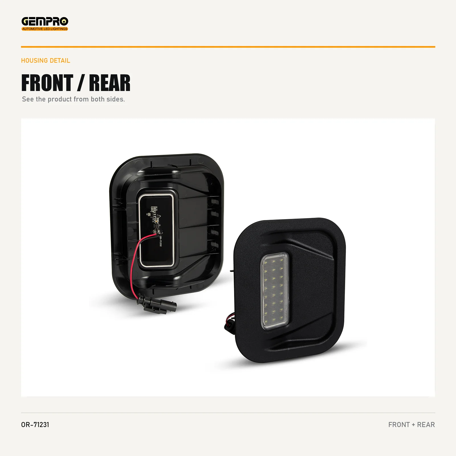 GEMPRO OR-71231 housing detail