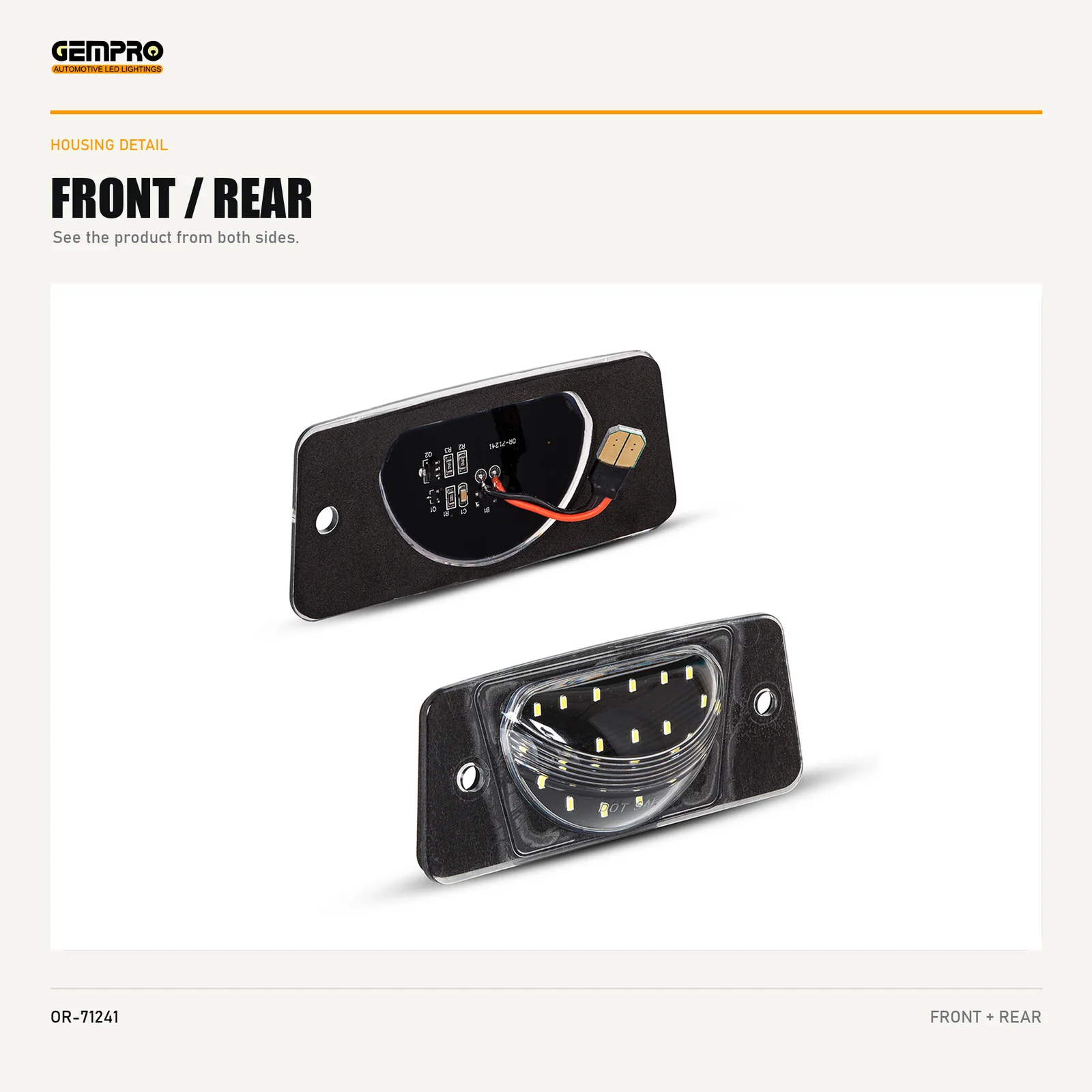 GEMPRO OR-71241 housing detail