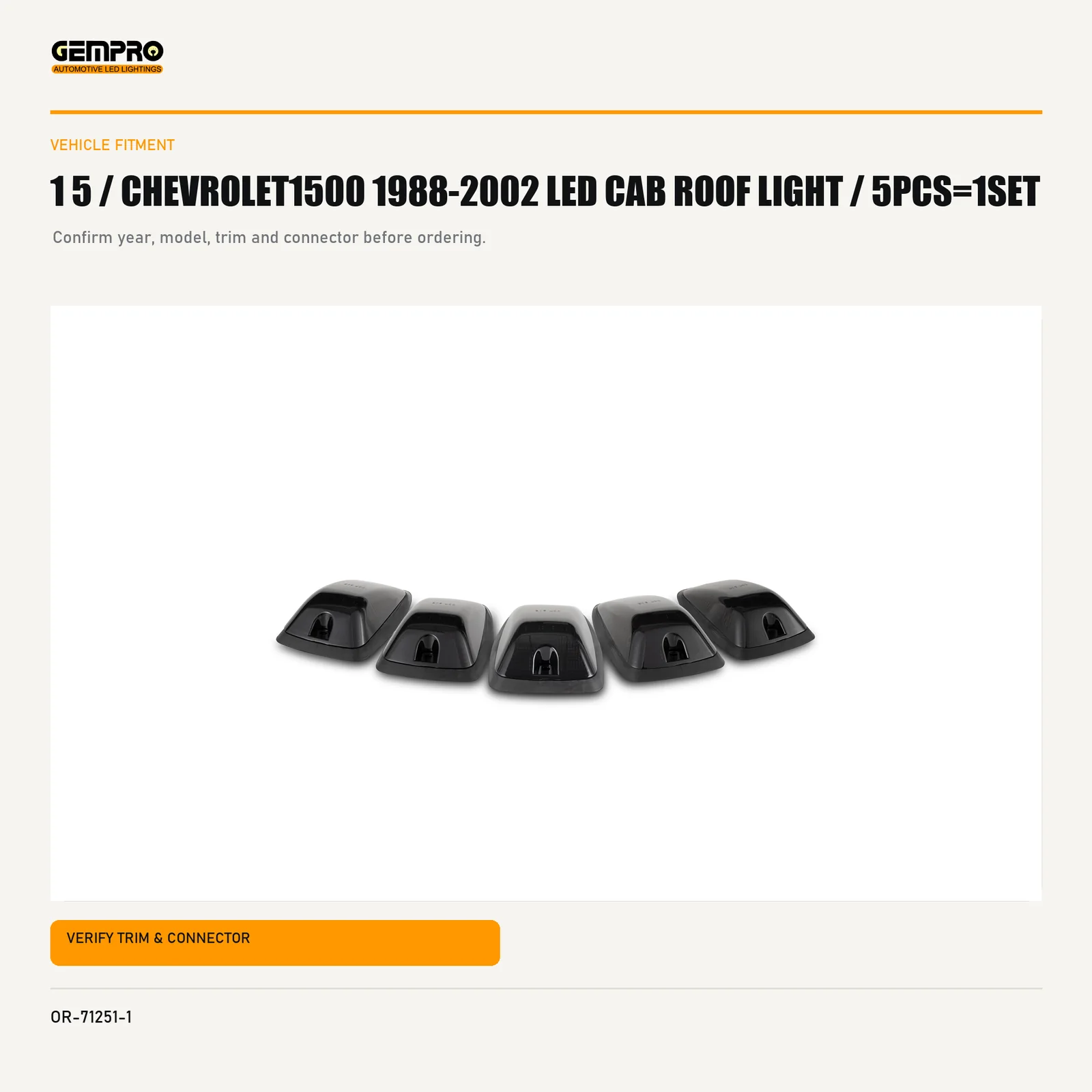 GEMPRO OR-71251-1 fitment check graphic