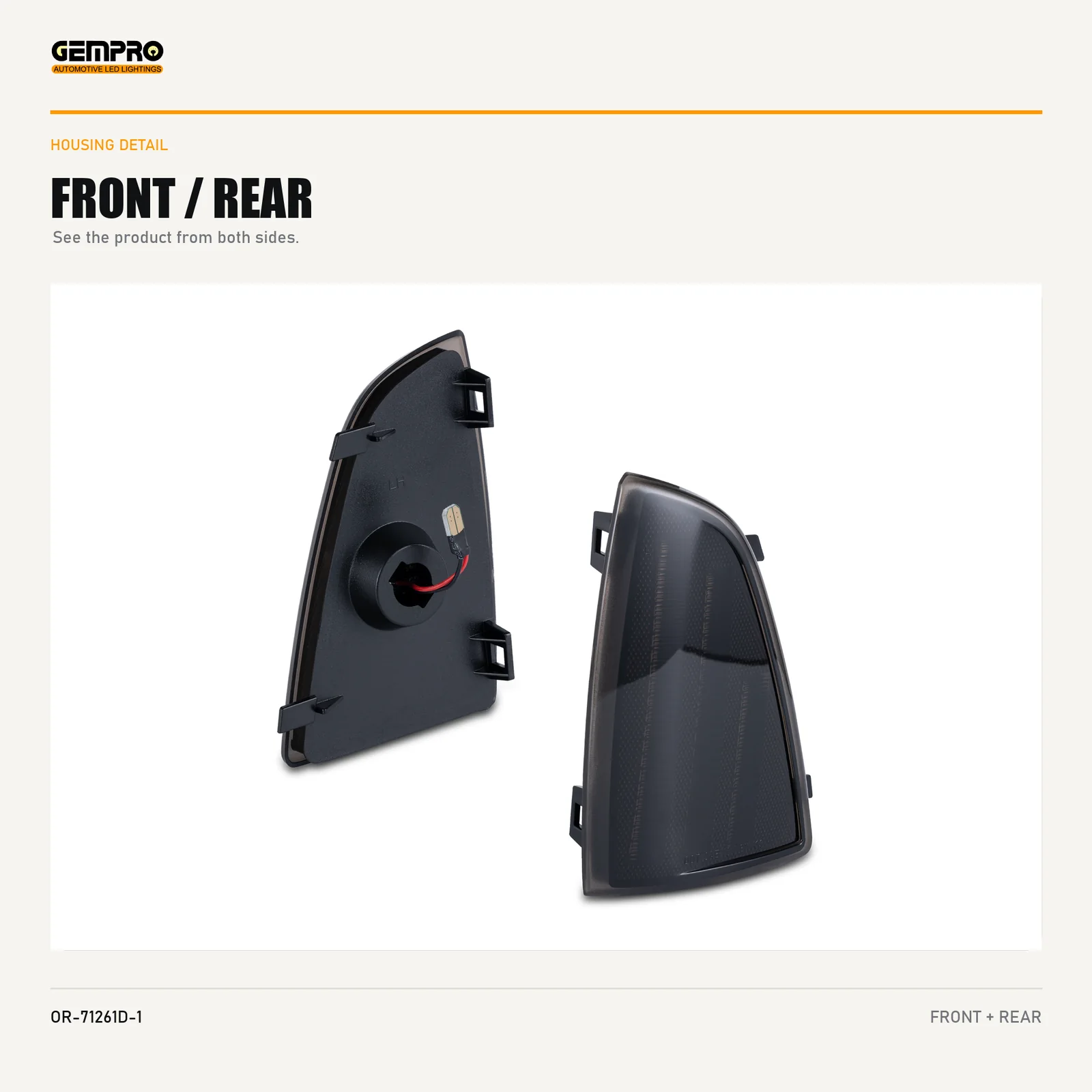 GEMPRO OR-71261D-1 housing detail