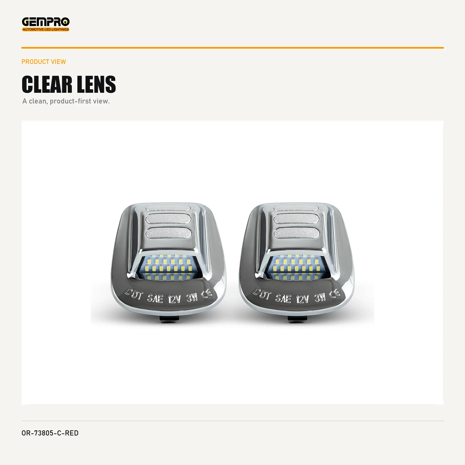 GEMPRO OR-73805-C-RED product angle view