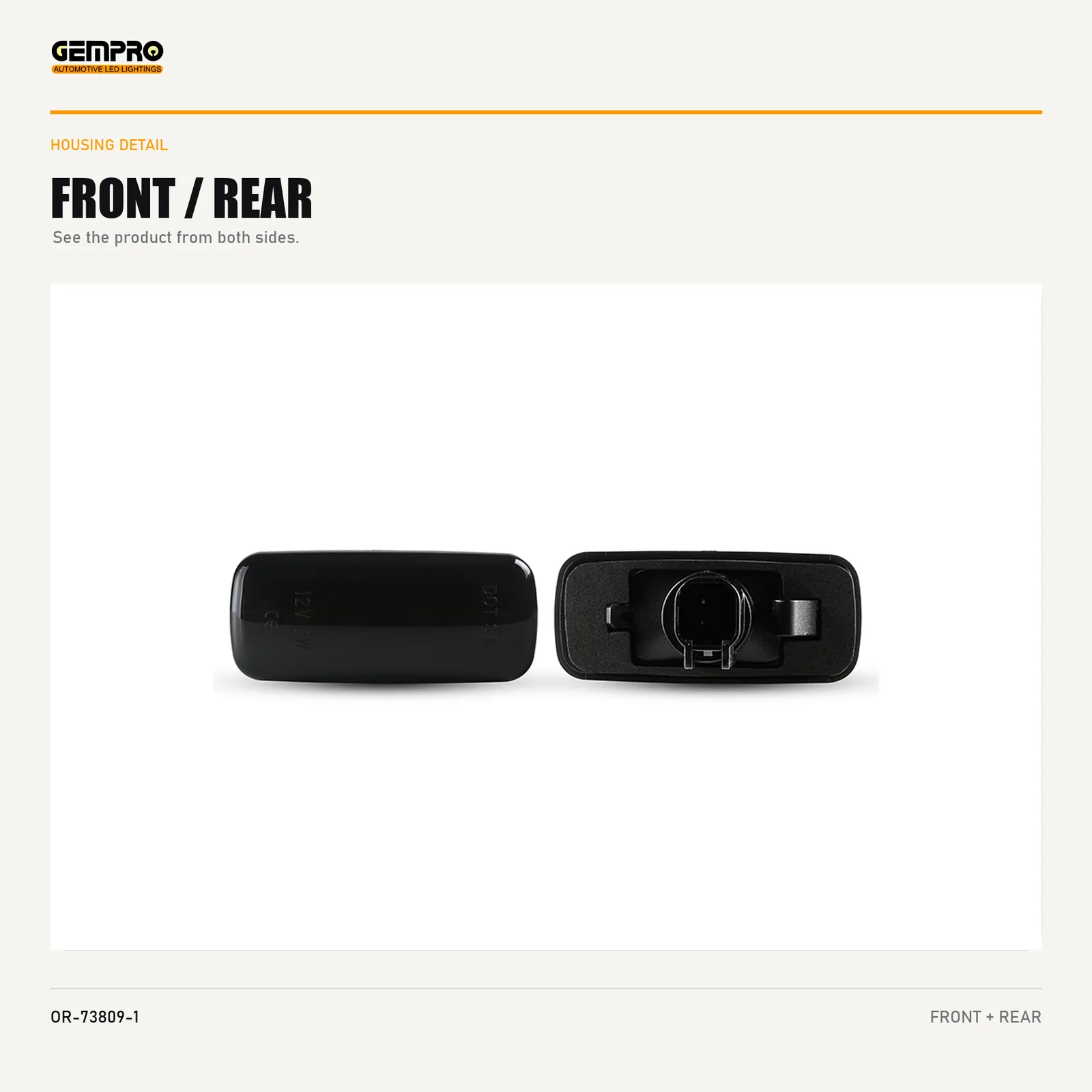 GEMPRO OR-73809-1 housing detail