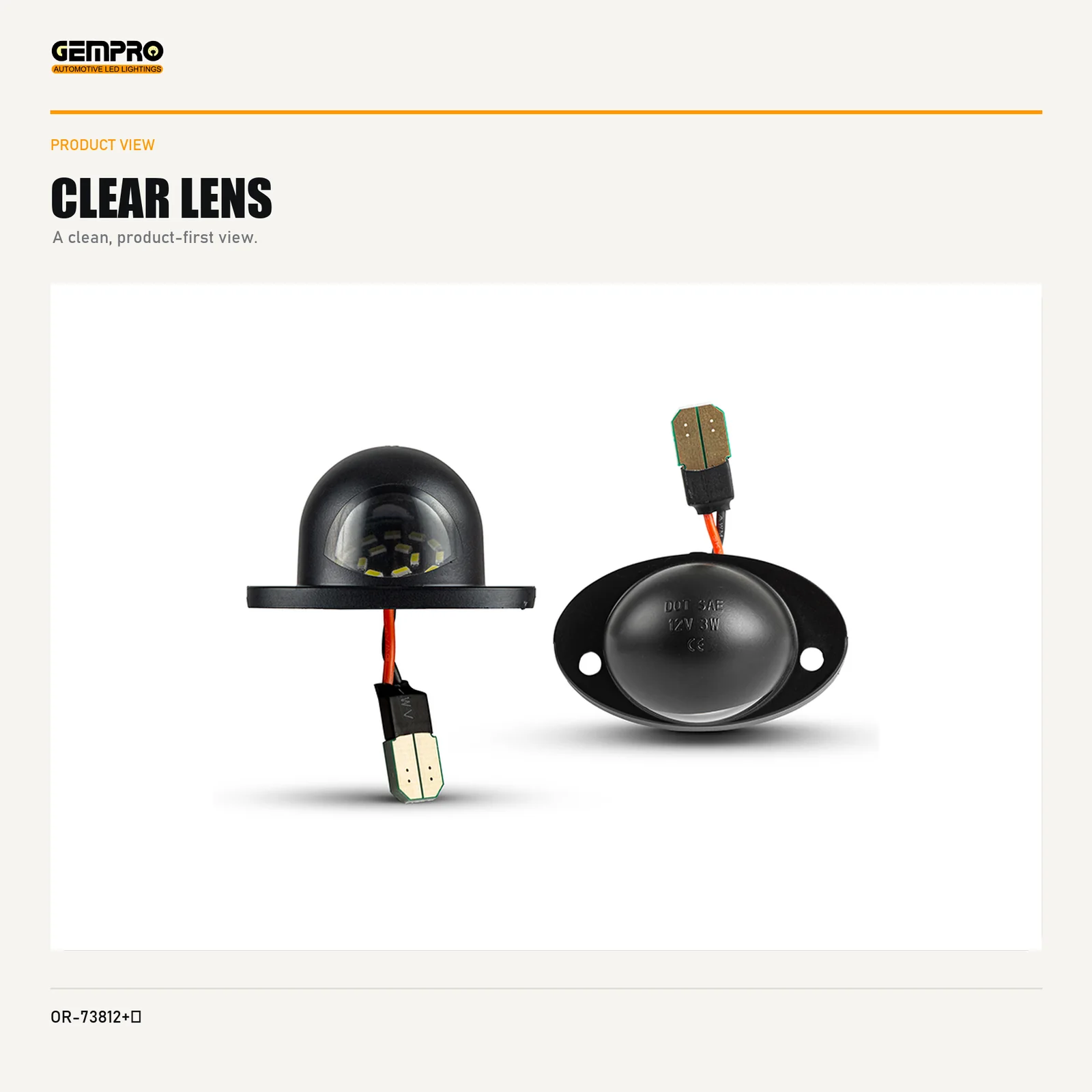 GEMPRO OR-73812+HARNESS product angle view