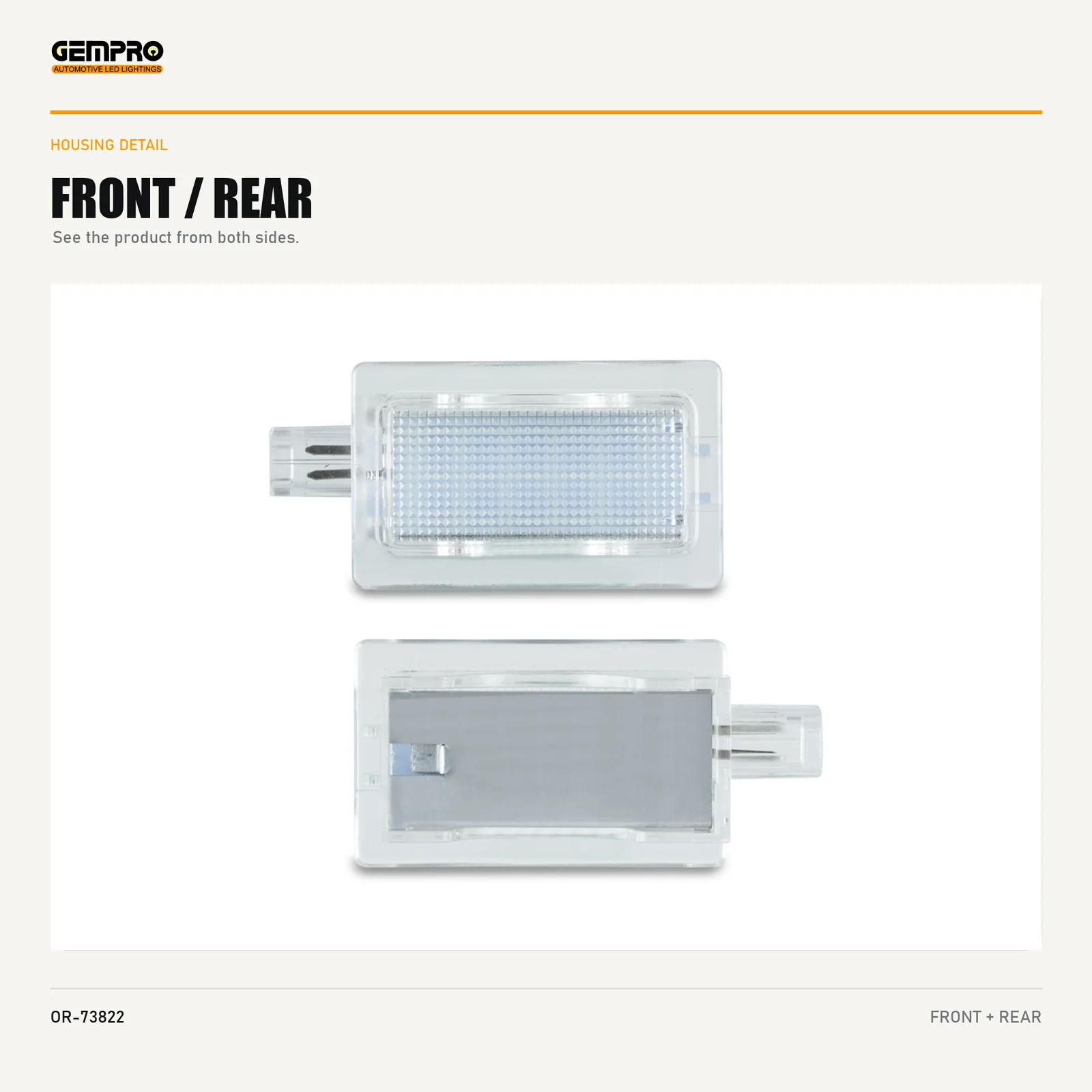 GEMPRO OR-73822 housing detail