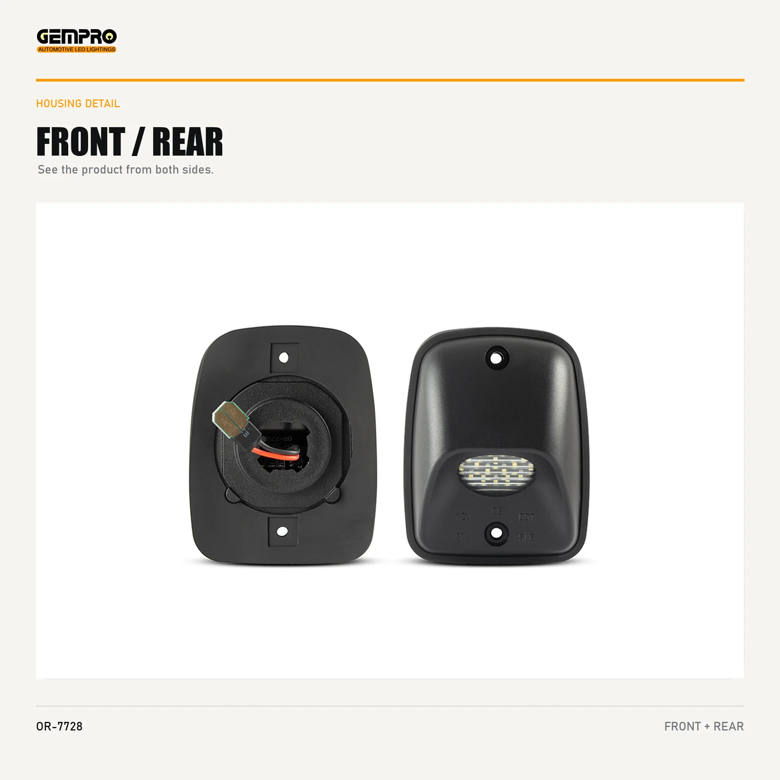 GEMPRO OR-7728 housing detail