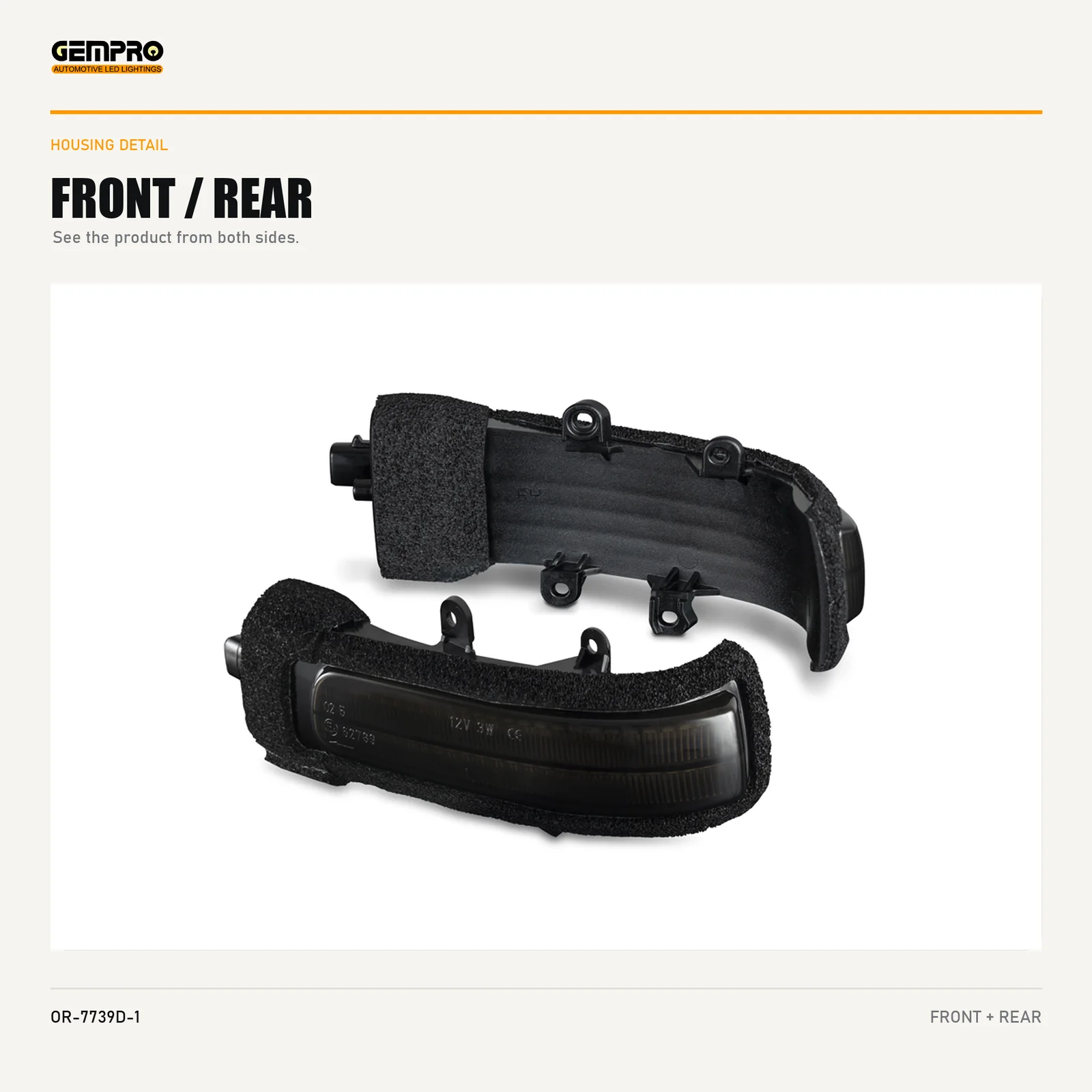 GEMPRO OR-7739D-1 housing detail