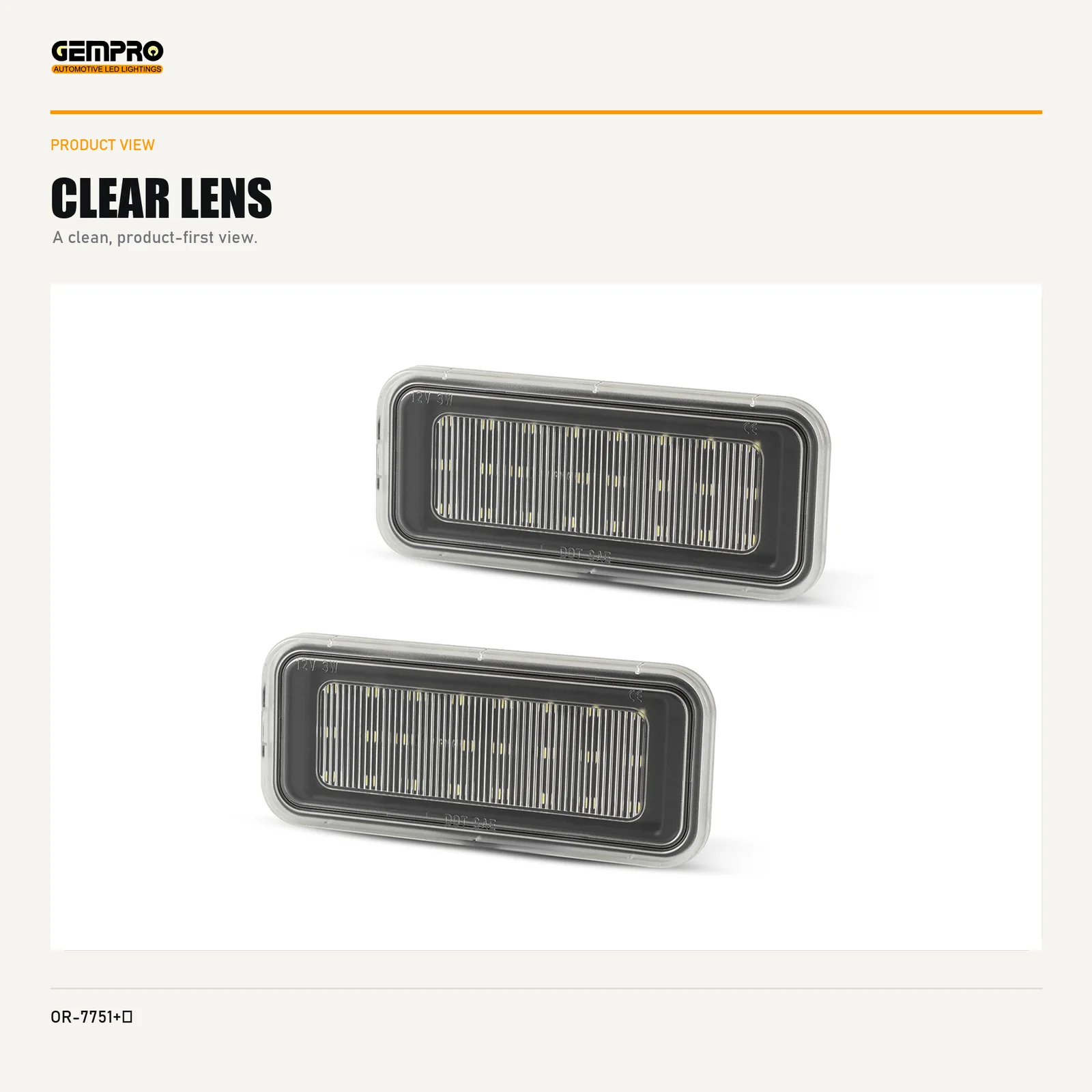 GEMPRO OR-7751+HARNESS product angle view