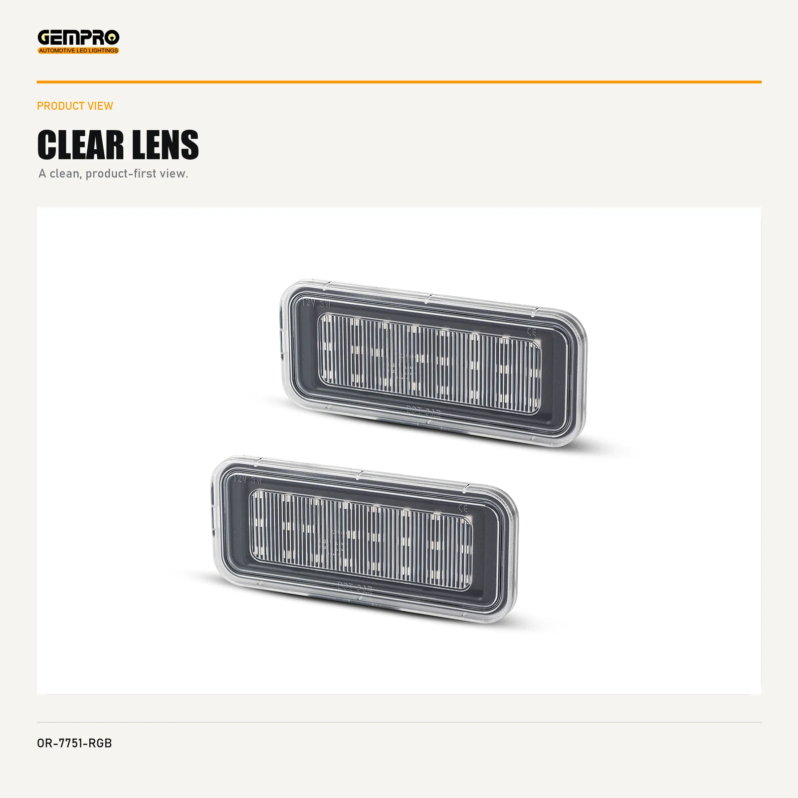 GEMPRO OR-7751-RGB product angle view