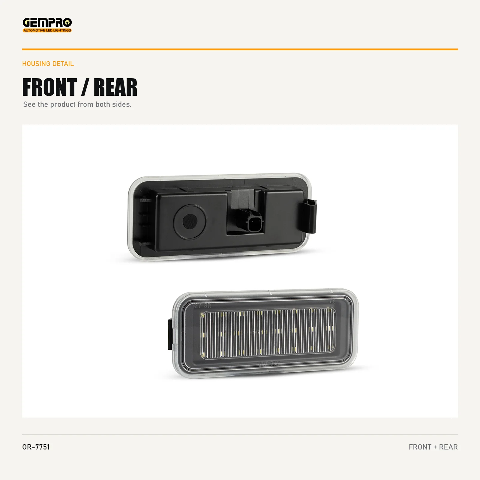 GEMPRO OR-7751 housing detail