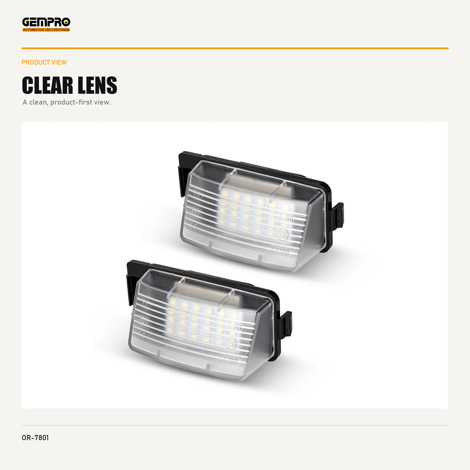 GEMPRO OR-7801 product angle view