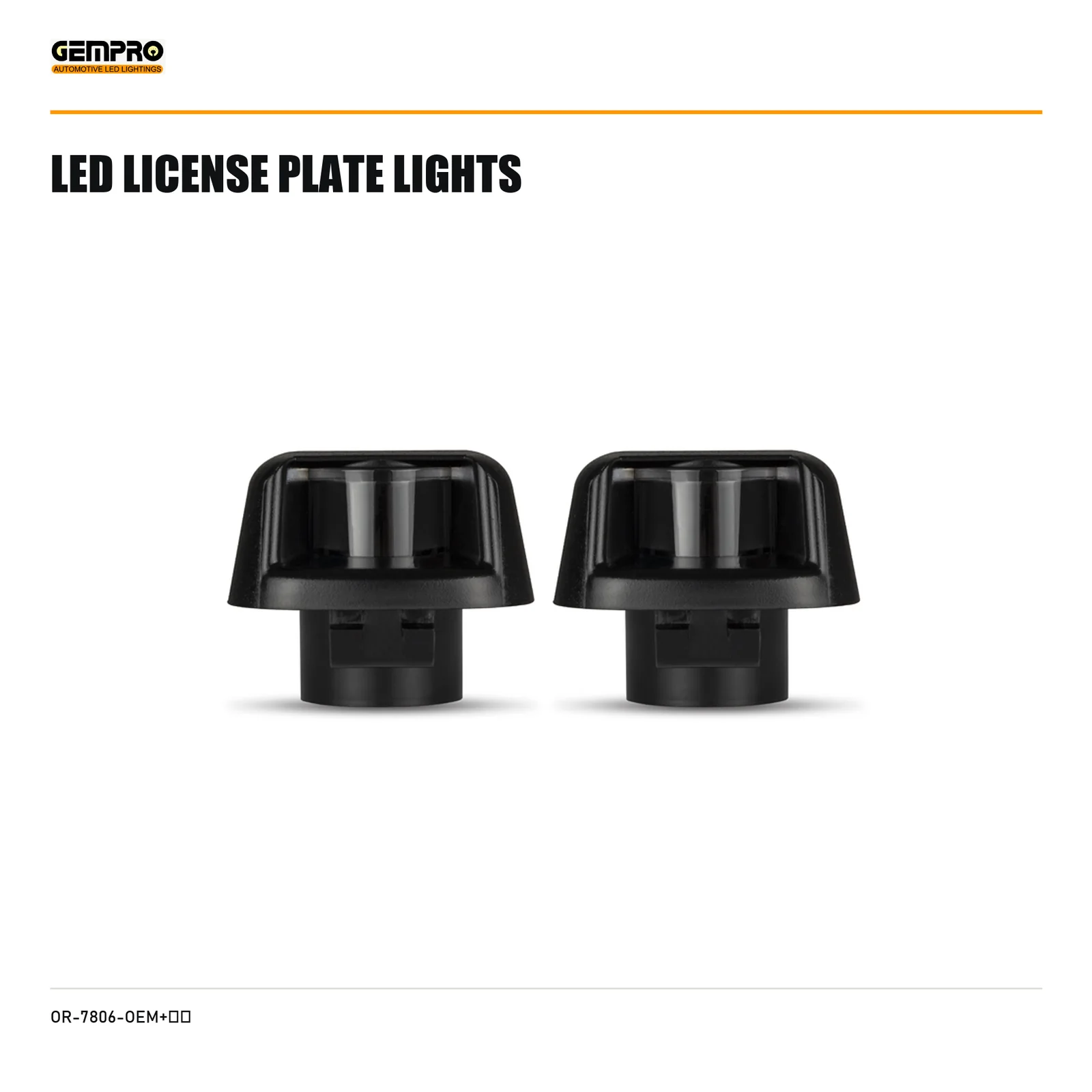 GEMPRO OR-7806-OEM+BULBS clean white background product view