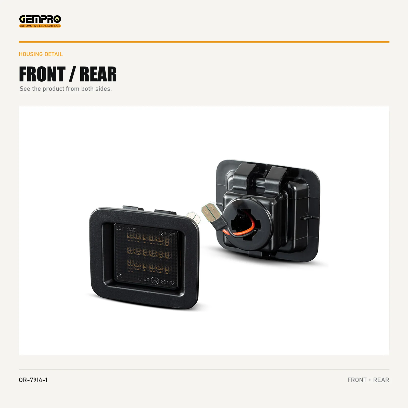 GEMPRO OR-7914-1 housing detail