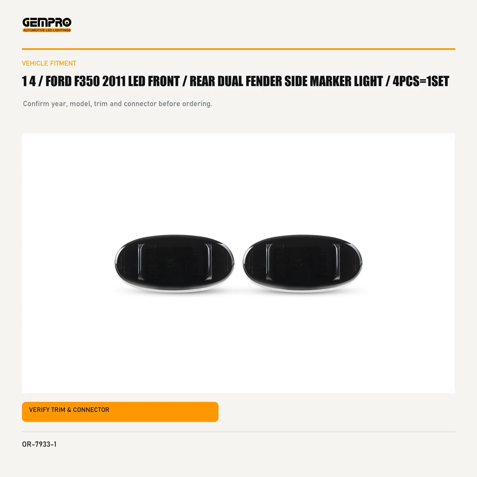 GEMPRO OR-7933-1 fitment check graphic