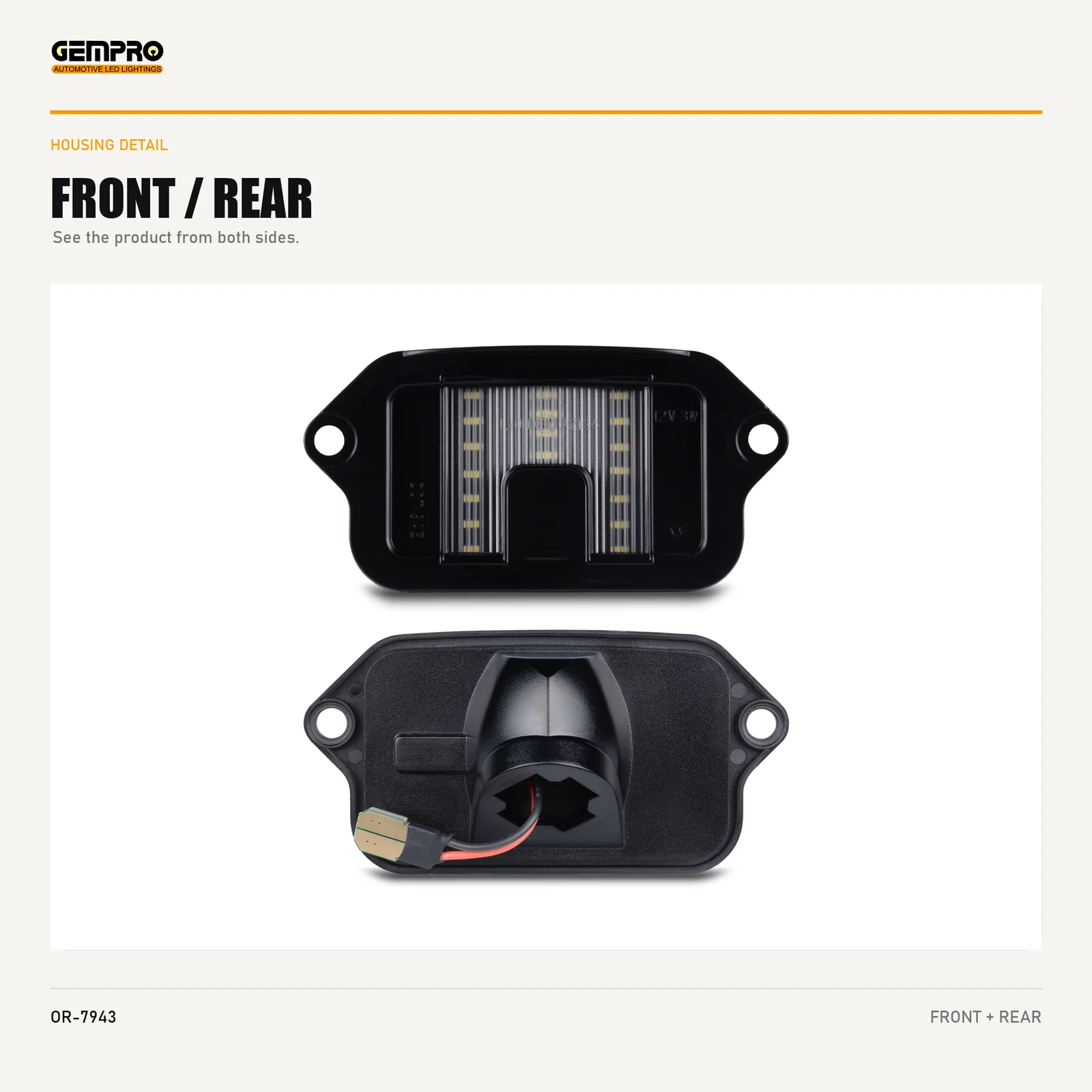 GEMPRO OR-7943 housing detail