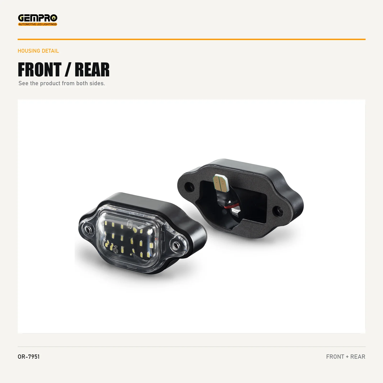 GEMPRO OR-7951 housing detail